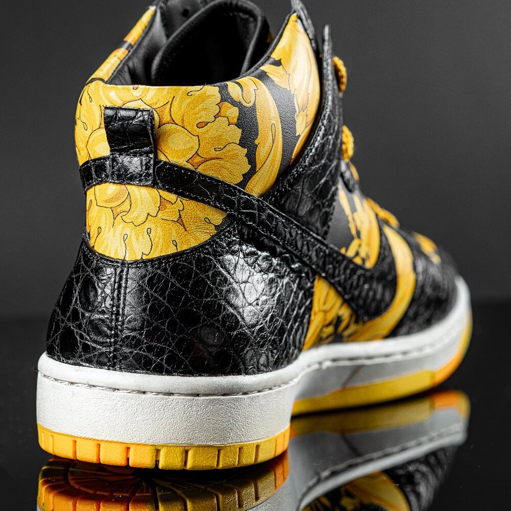 NikeDunk Custom with Genuine Alligator Skin size 10 - 28 cm on the insole ! - Picture 13 of 16